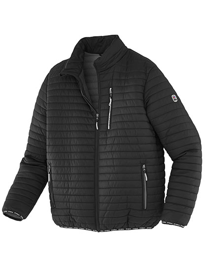 Terrax Workwear | Men´s Quilted Jacket - black / anthracite,