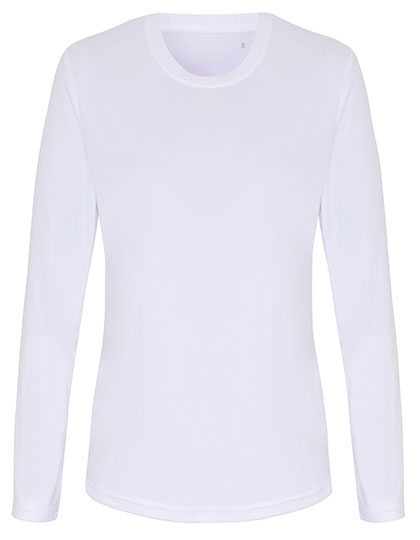 TriDri® | Women´s LS Performance T-Shirt - white,