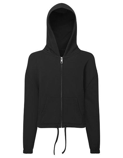 TriDri® | Kids Cropped Oversize Full-Zip Hoodie