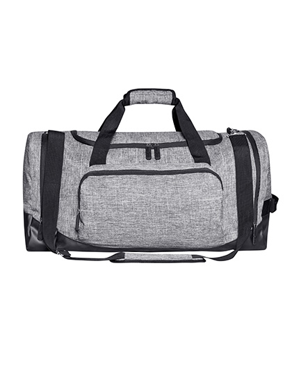 Bags2GO | Allround Sports Bag - Atlanta - grey melange, 58 x 25 x 30 cm