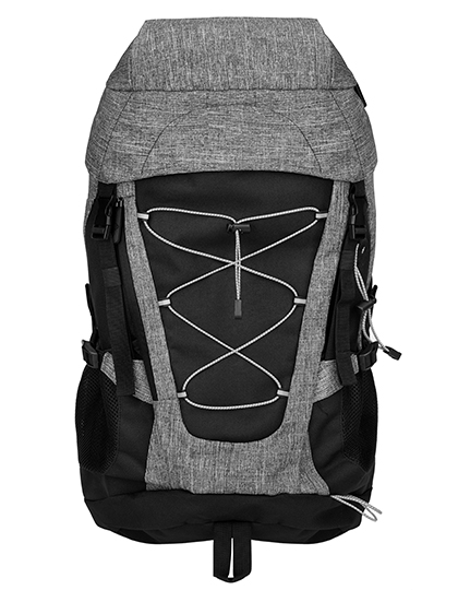 Bags2GO | Outdoor Backpack - Yellowstone - grey melange, 56 x 28 x 28 cm