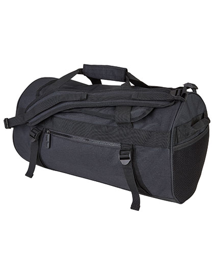 Bags2GO | Sports Bag - Quebec - black melange, 50 x 28 x 28 cm