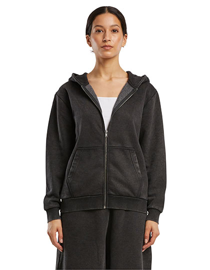 Build Your Brand | Ladies Vintage Heavy Zip Hoody