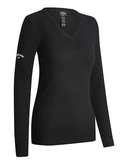 Callaway | Ladies V-Neck Merino Sweater