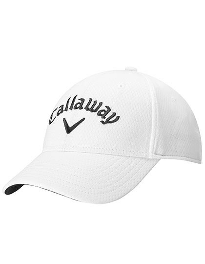 Callaway | Men´s Side Crested Cap - white, Univerzální