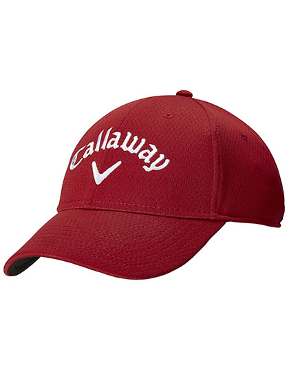 Callaway | Men´s Side Crested Cap - red, Univerzální