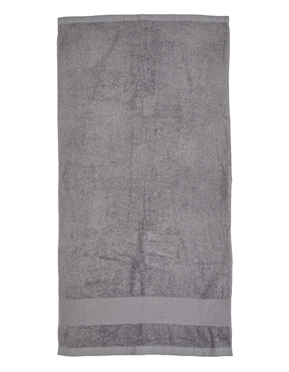 Fair Towel | Organic Cozy Bath Sheet - light grey, 100 x 150 cm