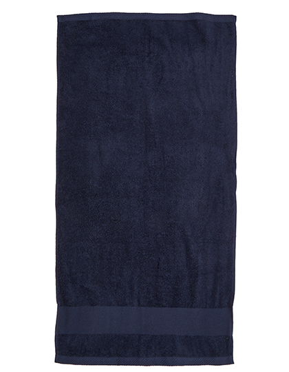 Fair Towel | Organic Cozy Bath Sheet - navy, 100 x 150 cm