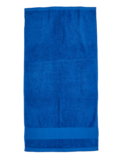 Fair Towel | Organic Cozy Bath Sheet - cobalt blue, 100 x 150 cm