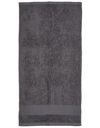 Fair Towel | Organic Cozy Bath Towel - dark grey, 70 x 140 cm