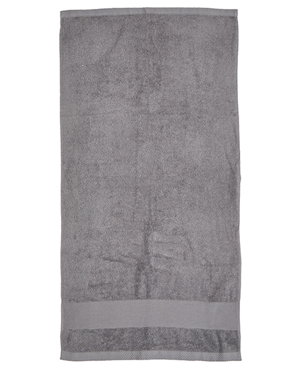 Fair Towel | Organic Cozy Bath Towel - light grey, 70 x 140 cm