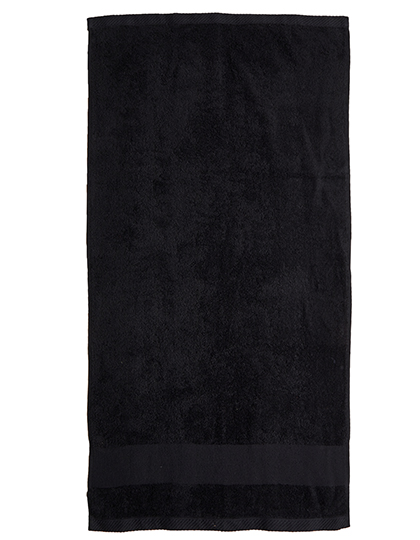 Fair Towel | Organic Cozy Bath Towel - black, 70 x 140 cm