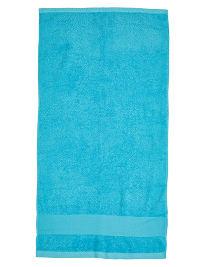 Fair Towel | Organic Cozy Bath Towel - turquoise, 70 x 140 cm