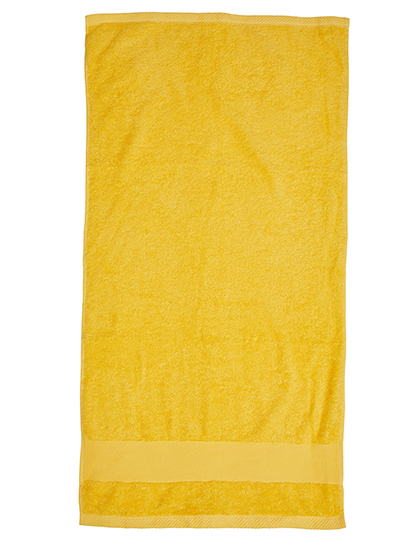 Fair Towel | Organic Cozy Bath Towel - sunflower yellow, 70 x 140 cm