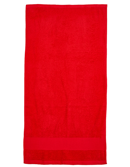 Fair Towel | Organic Cozy Bath Towel - red, 70 x 140 cm