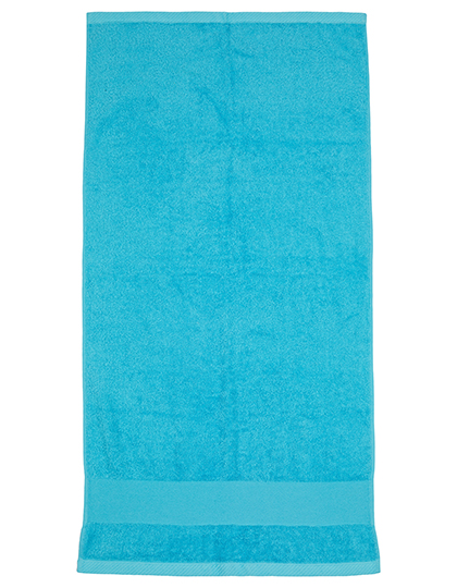 Fair Towel | Organic Cozy Hand Towel - turquoise, 50 x 100 cm
