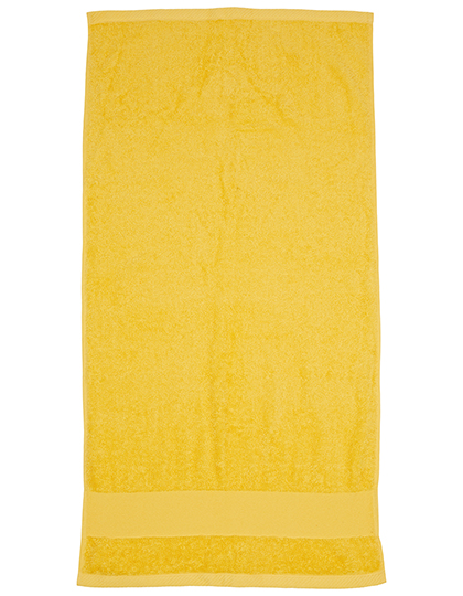 Fair Towel | Organic Cozy Hand Towel - sunflower yellow, 50 x 100 cm