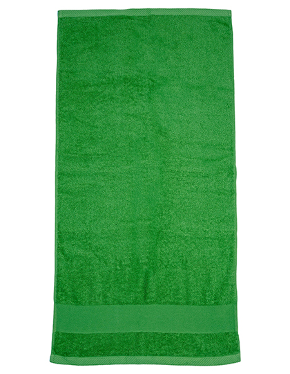 Fair Towel | Organic Cozy Hand Towel - grass green, 50 x 100 cm