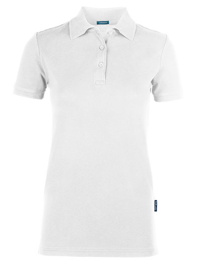 HRM | Women´s Luxury Stretch Polo - white,
