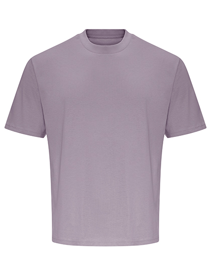Tričko s krátkým rukávem Just Ts Oversize 100 T - dusty lilac,