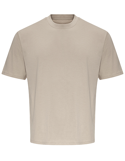 Tričko s krátkým rukávem Just Ts Oversize 100 T - natural stone,