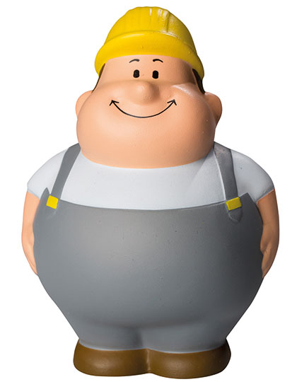 Mbw | SQUEEZIES® Construction Worker Bert® - standard, 10 cm