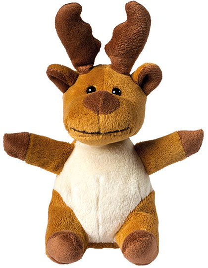 Mbw | MiniFeet® Plush Moose Oke - standard, 14 cm