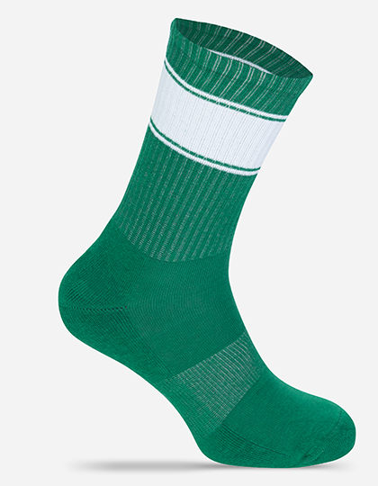 MR. SOCKS | Tennis Socks Colored - green / white,