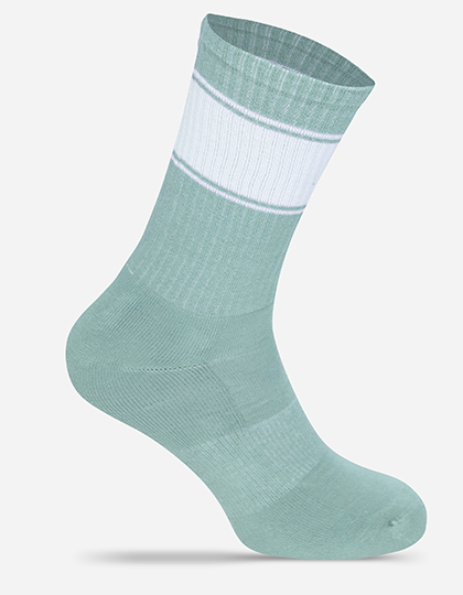 MR. SOCKS | Tennis Socks Colored - mint / white,