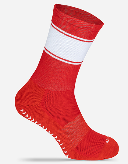 MR. SOCKS | Ballersocks Light - red / white,