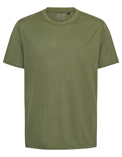 Pánské tričko s krátkým rukávem Neutral Unisex Performance T-Shirt - military,