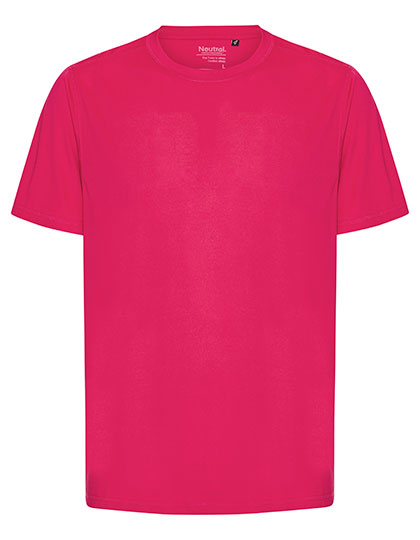 Pánské tričko s krátkým rukávem Neutral Unisex Performance T-Shirt - pink,