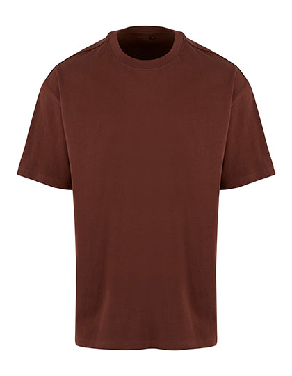 NMS | Oversized Tee - chocolate brown,