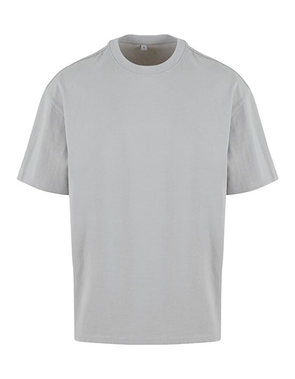 NMS | Oversized Tee - light asphalt,