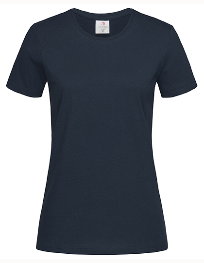 Dámské tričko s krátkým rukávem Stedman® Classic-T Fitted Women - blue midnight,