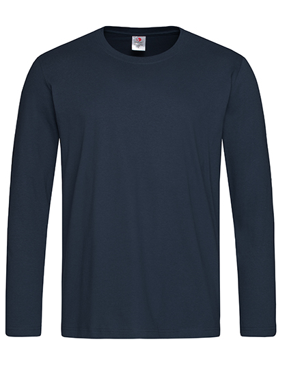 Tričko s dlouhým rukávem Stedman® Classic-T Long Sleeve - blue midnight,
