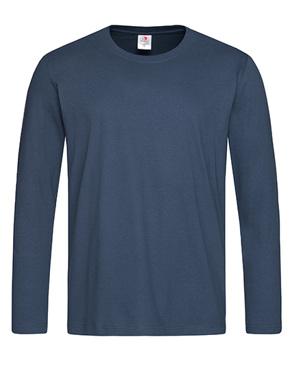 Tričko s dlouhým rukávem Stedman® Classic-T Long Sleeve - navy blue,