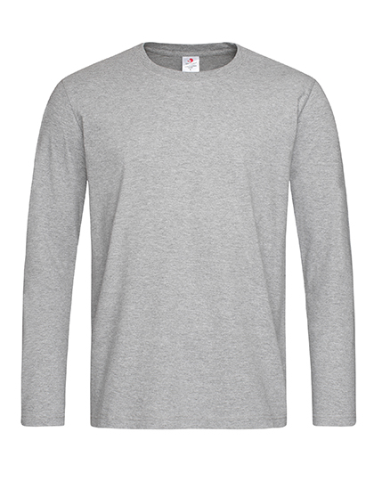 Tričko s dlouhým rukávem Stedman® Comfort-T 185 Long Sleeve - grey heather,