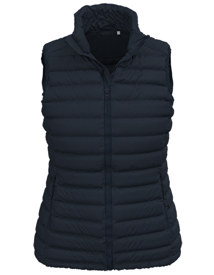 Dámská zimní vesta Stedman® Lux Padded Vest Women - blue midnight, 3XL