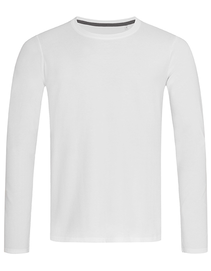 Tričko s dlouhým rukávem Stedman® Clive Long Sleeve - white,