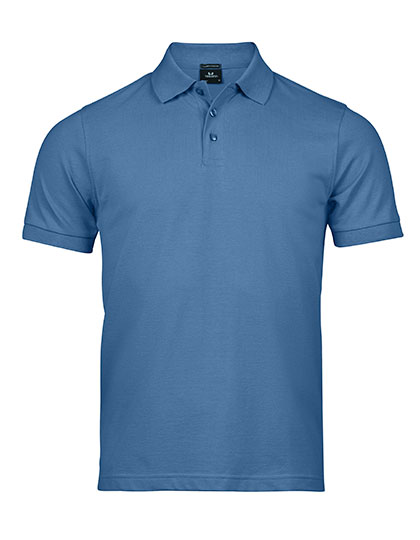 Pánská polokošile s krátkým rukávem Tee Jays Men´s Luxury Stretch Polo - ocean blue,