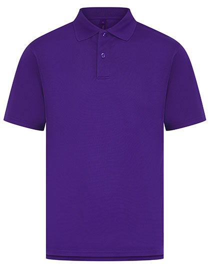 Henbury | Men´s Coolplus® Wicking Polo Shirt - bright purple,