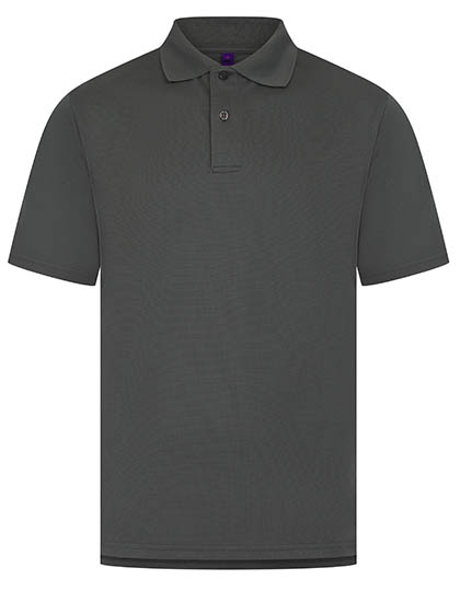 Henbury | Men´s Coolplus® Wicking Polo Shirt - charcoal,
