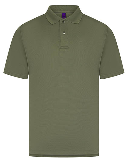Henbury | Men´s Coolplus® Wicking Polo Shirt - olive,
