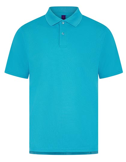 Henbury | Men´s Coolplus® Wicking Polo Shirt - turquoise,