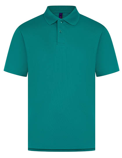 Henbury | Men´s Coolplus® Wicking Polo Shirt - bright jade,