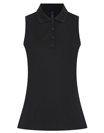Henbury | Ladies´ Sleeveless Coolplus® Polo Shirt