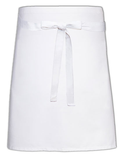 Link Kitchen Wear | Baker´s Apron Subli - white, 90 x 50 cm