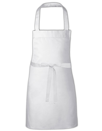 Link Kitchen Wear | Kids´ Barbecue Apron Subli - white, 50 x 60 cm