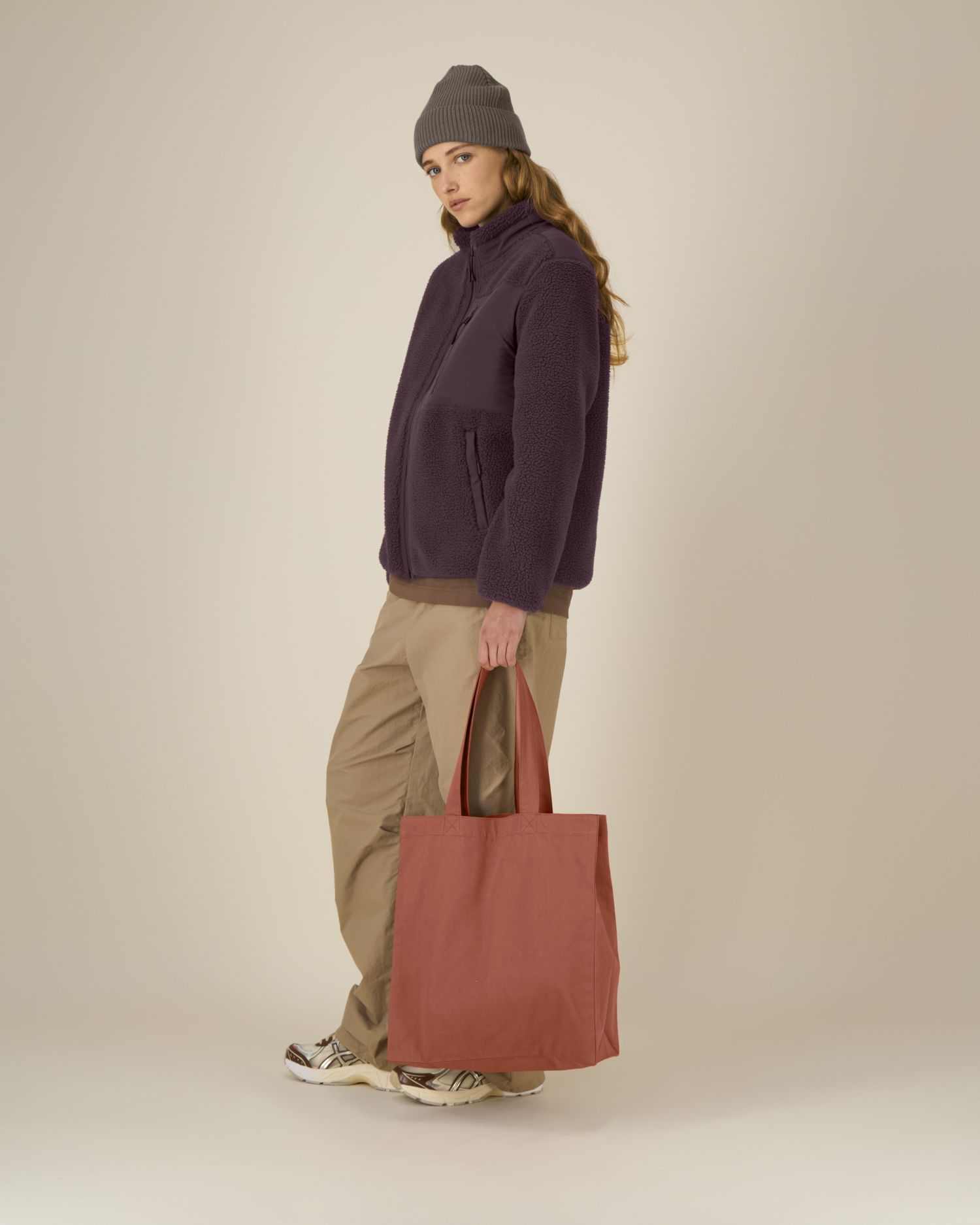 Stanley & Stella | Mid Tote Bag - heritage brown, univerzální